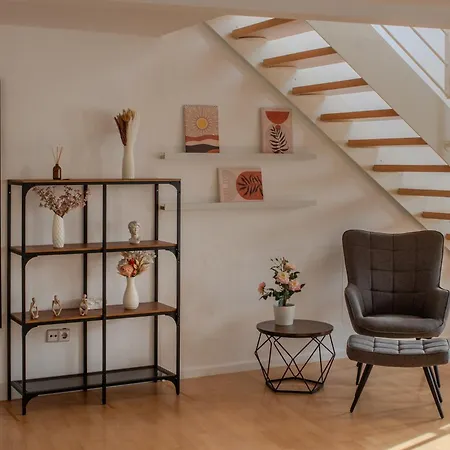 Penthouse-maisonette - Center, Highspeed Internet, Garage * 沃尔姆斯