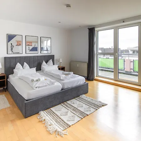 Penthouse-maisonette - Center, Highspeed Internet, Garage 公寓 *