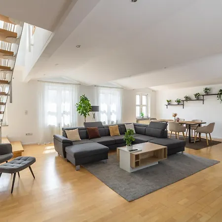 Penthouse-maisonette - Center, Highspeed Internet, Garage Apartment Worms