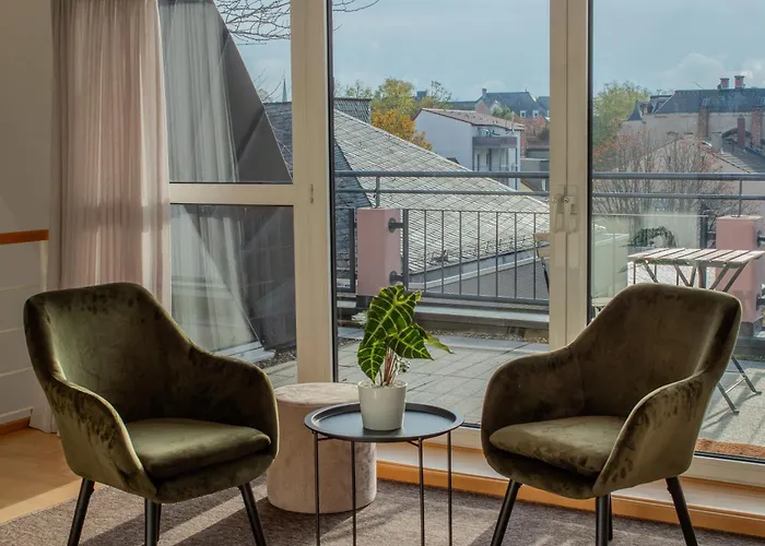 Penthouse-maisonette - Center, Highspeed Internet, Garage Apartament Wormacja