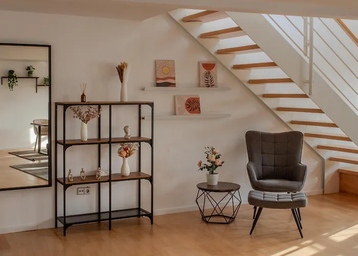 Penthouse-maisonette - Center, Highspeed Internet, Garage * Wormacja