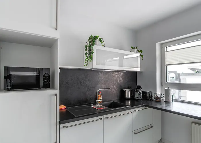 Penthouse-maisonette - Center, Highspeed Internet, Garage Apartament *