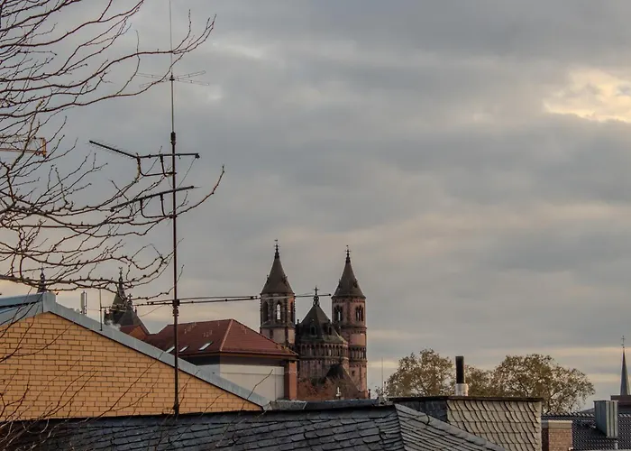 Penthouse-maisonette - Center, Highspeed Internet, Garage Wormacja